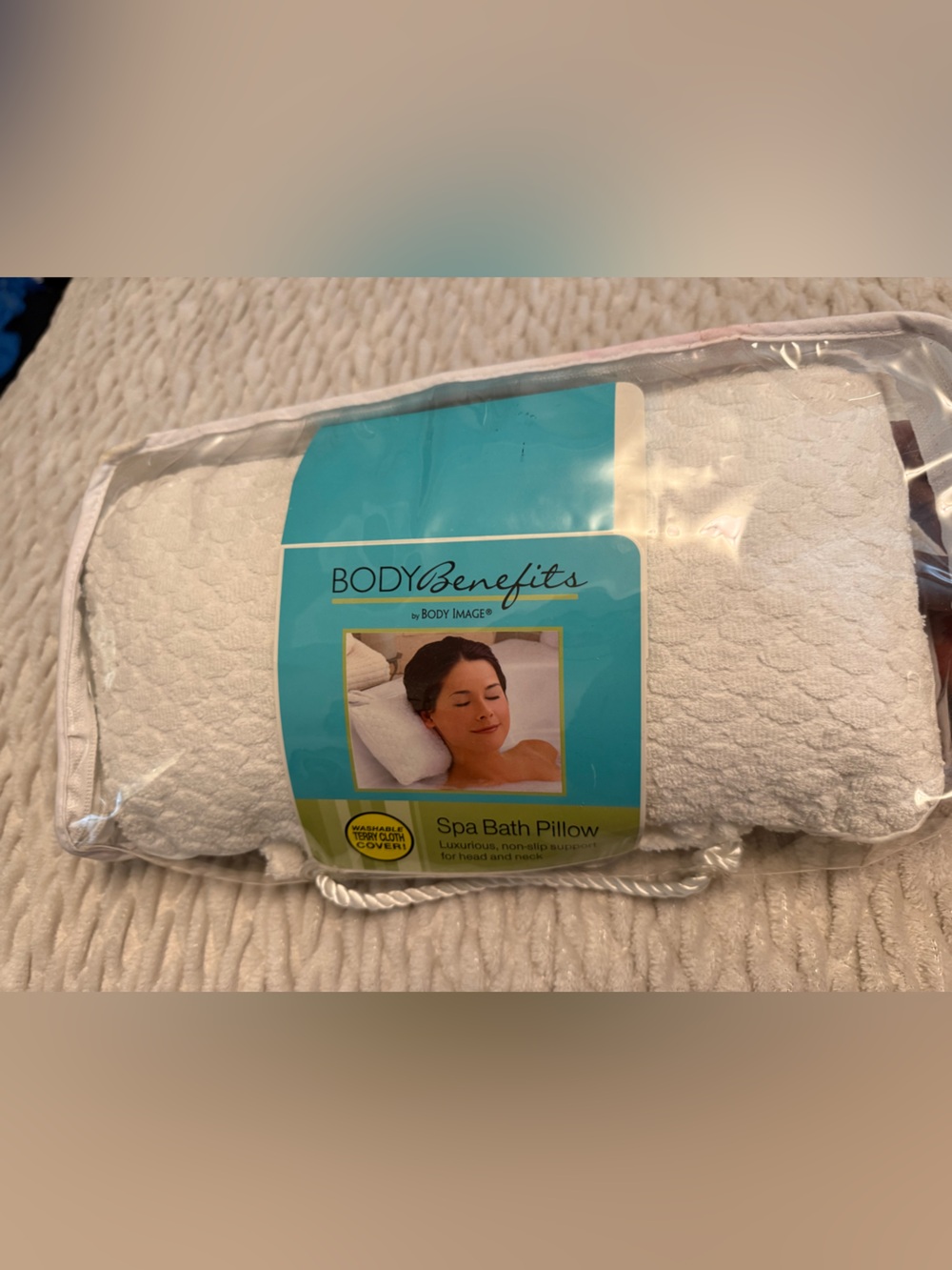 Benefit Body Benefits Spa Bath Pillow in White